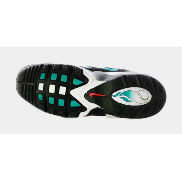 Air Griffey Max 1 Freshwater Mens Basketball Shoe (Black/Freshwater/White/Varsity Red) Envío gratuito