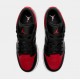 Zapatillas Air Jordan 1 Retro Alternate Bred Toe, Estilo de Vida Escolar (Negro/Rojo)