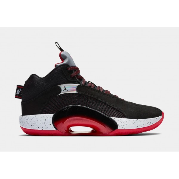 Air Jordan 35 Bred Mens Basketball Shoe (Black/Red/White) Envío gratuito