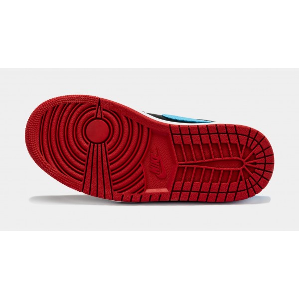 Air Jordan 1 Low OG UNC to Chicago Zapatillas Lifestyle Mujer (Negro/Rojo/Azul)