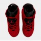 Air Jordan 6 Retro Toro Bravo Preescolar Estilo de vida Zapatos (Rojo / Negro)