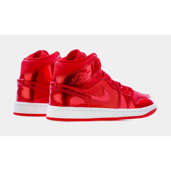 Air Jordan 1 Mid SE Granada Roja Mujer Lifestyle Zapatos (Rojo) Envío gratuito