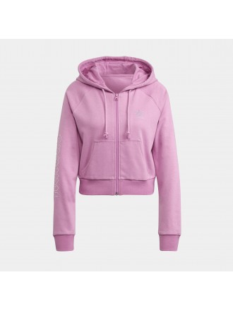 Chaqueta de mujer 2000 Luxe Cropped Track Top (rosa)
