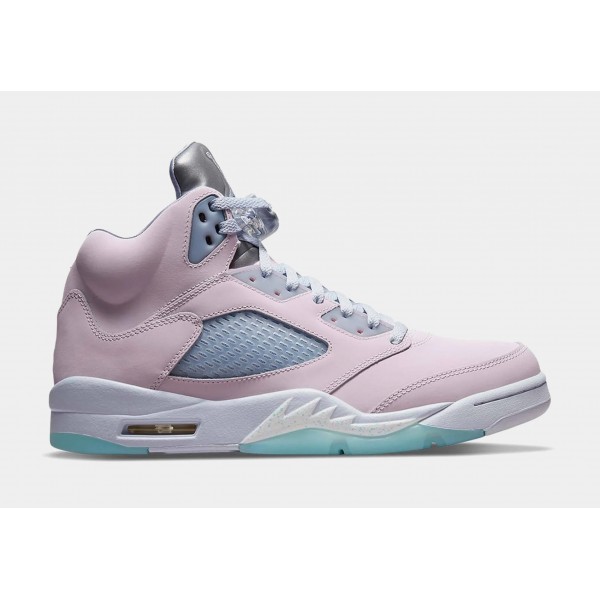 Air Jordan 5 Retro Regal Pink Escuela Primaria Lifestyle Zapatos (Pink)