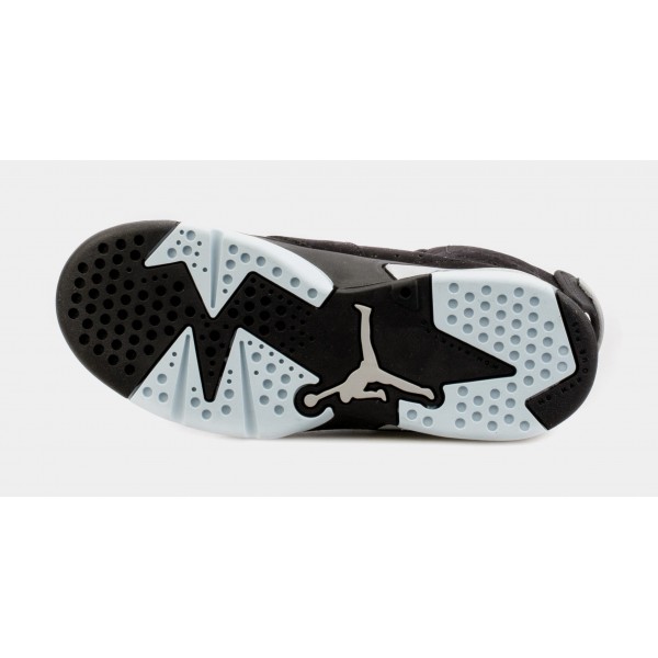 Air Jordan 6 Negro Metalizado Preescolar Lifestyle Zapatos (Negro) Envío gratuito