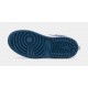 Zapatillas Air Jordan 1 Mid Lifestyle, Preescolar (Azul/Gris)