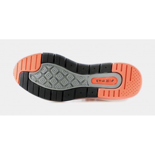 Air Max Genome Mens Running Shoe (Gris/Naranja)