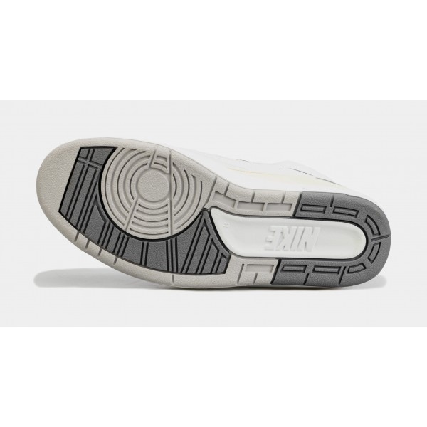 Air Jordan 2 Retro Cement Gris Zapatillas Estilo de Vida Hombre (Blanco/Gris)