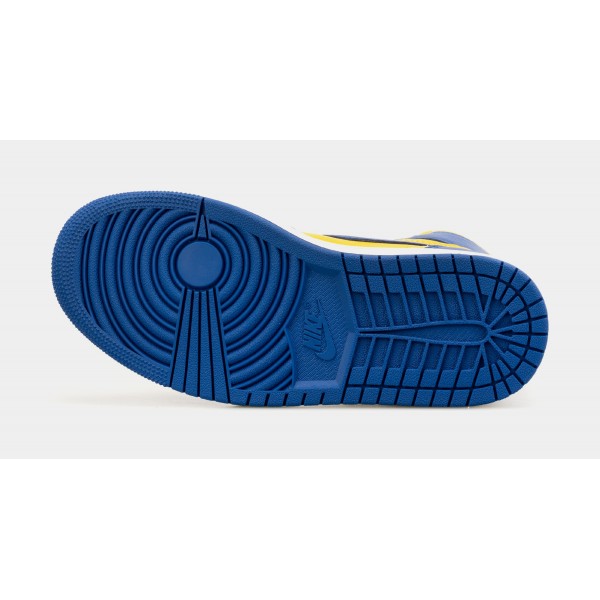 Air Jordan 1 Retro High OG Reverse Laney Calzado Lifestyle Mujer (Amarillo/Azul) Envío gratuito