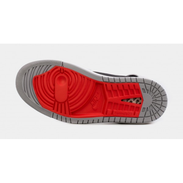 Air Jordan 1 Retro High Zoom CMFT 2 Mens Basketball Shoes (Grey/Red) Envío gratuito