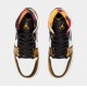 Air Jordan 1 Retro Mid Wear Away Mens Lifestyle Shoes (Black/Brown) Envío gratuito