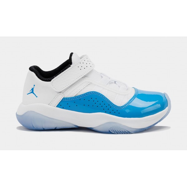 Zapatillas Baloncesto Air Jordan 11 CMFT Low Preescolar (Blanco/Azul)