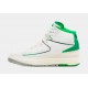 Air Jordan 2 Retro Lucky Green Grade School Lifestyle Zapatos (Blanco / Verde) Envío gratuito